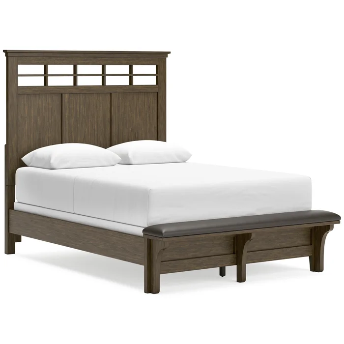 Diamond Modern Furniture Exclusive Design Shawbeck Queen Panel Bed B625-57/B625-54/B625-97