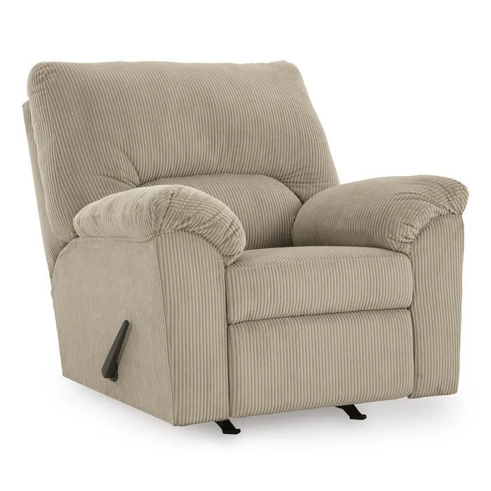 Diamond Modern Furniture Exclusive Design SimpleJoy Rocker Fabric Recliner 2420325