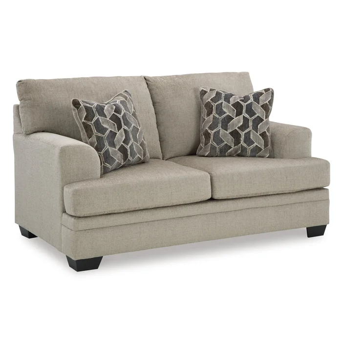 Diamond Modern Furniture Exclusive Design Stonemeade Stationary Fabric Loveseat 5950435