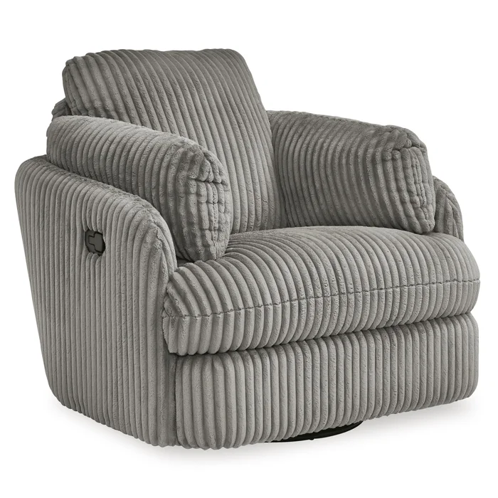 Diamond Modern Furniture Exclusive Design Tie-Breaker Swivel Glider Fabric Recliner 9490361