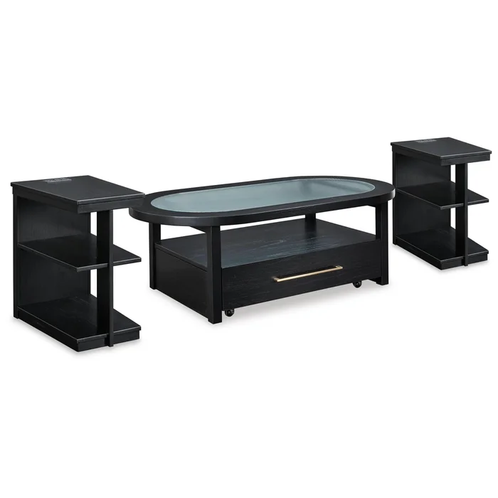 Diamond Modern Furniture Exclusive Design Winbardi Occasional Table Set T786-0/T786-7/T786-7