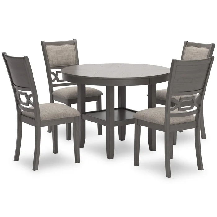 Diamond Modern Furniture Exclusive Design Wrenning 5 pc Dinette D425-225