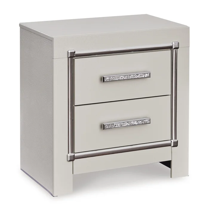 Diamond Modern Furniture Exclusive Design Zyniden 2-Drawer Nightstand B2114-92