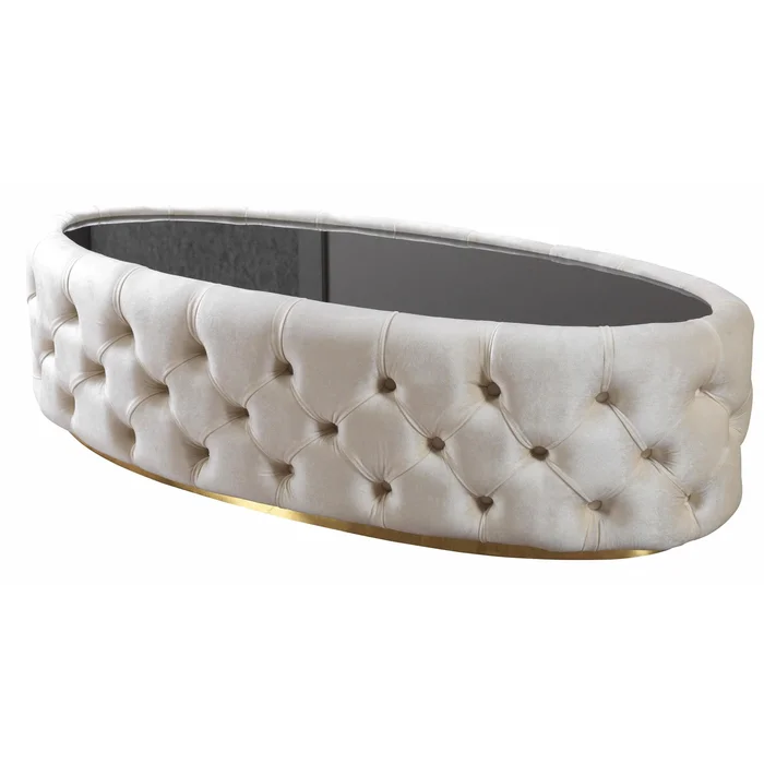 Diamond Modern Furniture NV Daphne Coffee Table DAPHNE COFFEE-IVORY