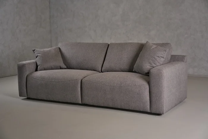 Divani Casa Gloria – Modern Grey Fabric Sofa