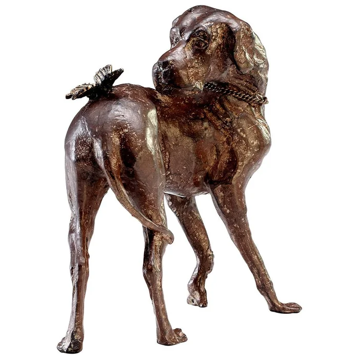 Dog And Butterfly – Brown-Bronze-Rust