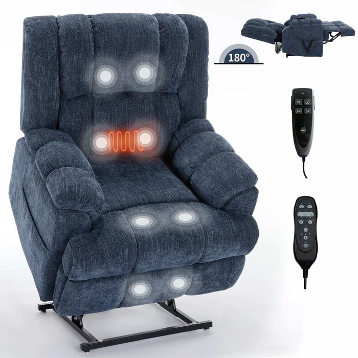 Dual Motor Power Lift Recliner, Medium-Firm