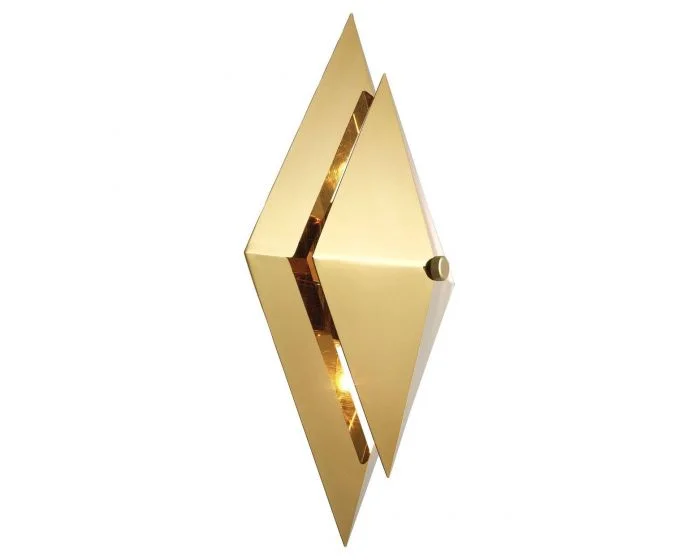 Eichholtz Augusta Gold Finish E12 Wall Lamp