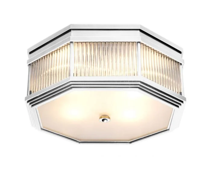 Eichholtz Bagatelle Nickel Finish E26 Ceiling Lamp