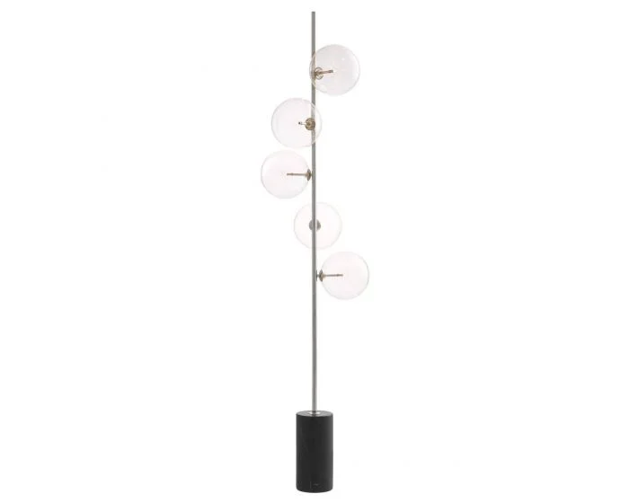 Eichholtz Tempo Nickel Finish G4 Floor Lamp