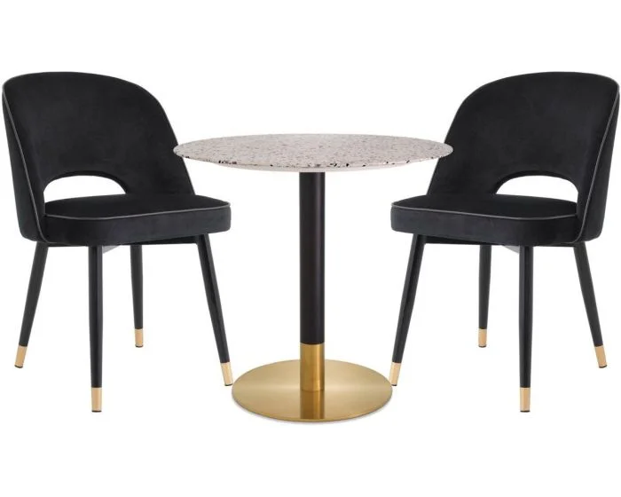 Eichholtz Trevor Dining Set – Terrazzo Top A114401