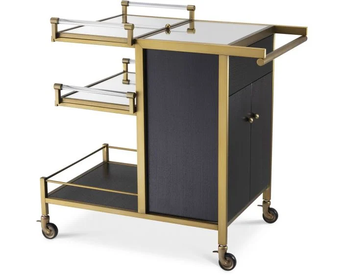 Eichholtz Trolley Eiffel Brushed Brass