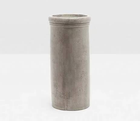 Elrick Dark Gray Umbrella Stand Large: 11″D x 23.5″H