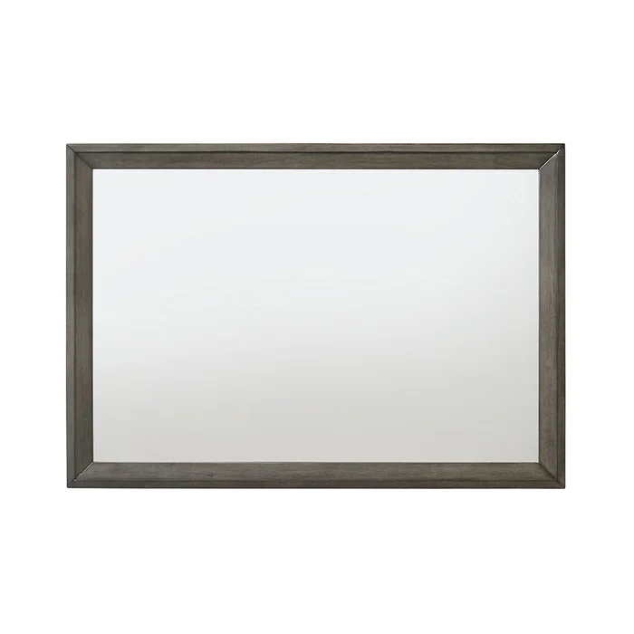 Escher – Mirror – Gray / Oak