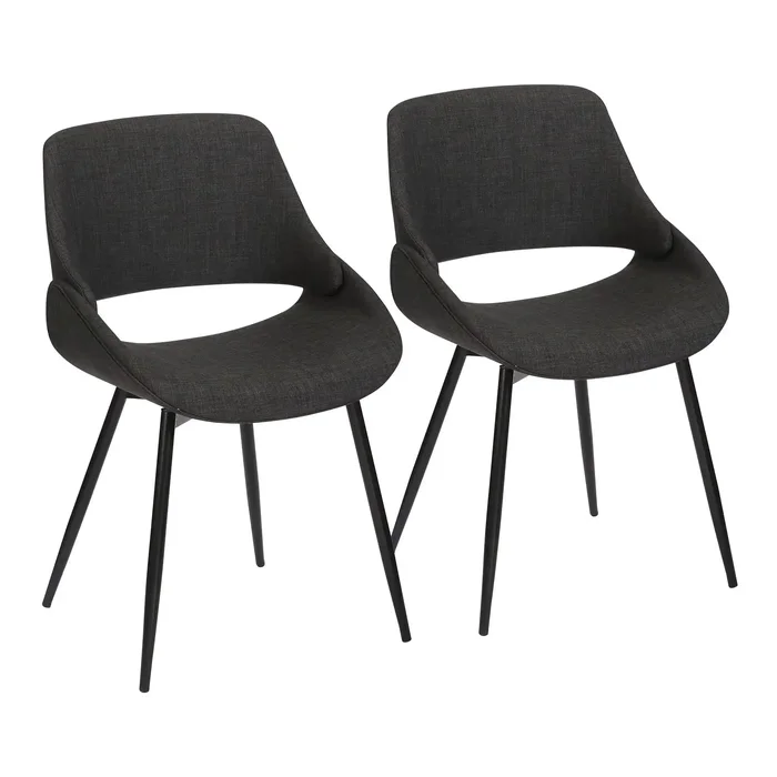 Fabrico – Mid-Century Modern Dining Chair (Set of 2)