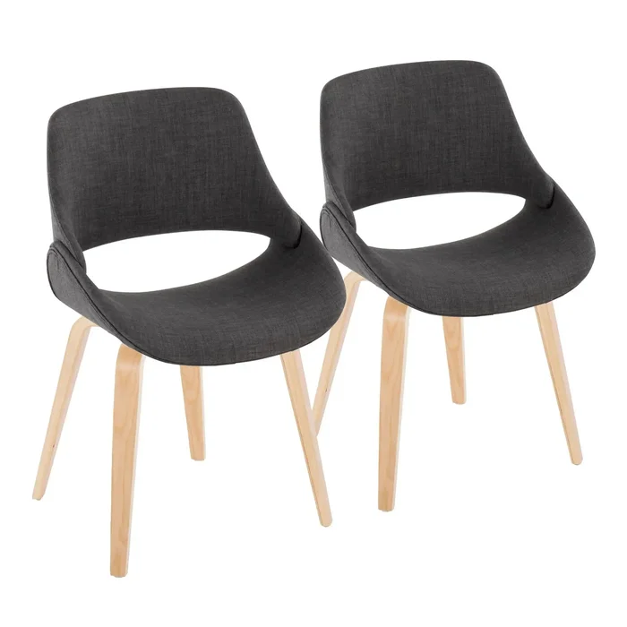 Fabrico – Mid-Century Modern Style Dining Chair (Set of 2)