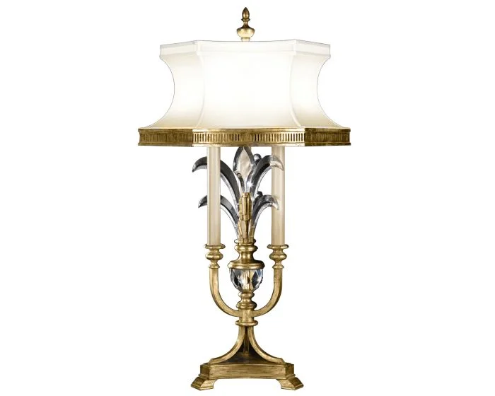 Fine Art Lamps Beveled Arcs Gold Table Lamp – 769410ST (Promo)