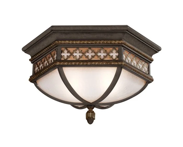 Fine Art Lamps Chateau Outdoor Flush Mount – 403082ST (Promo)