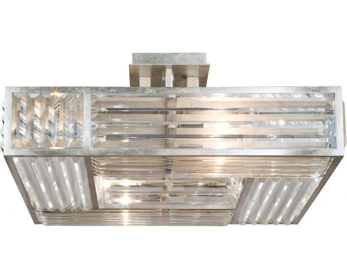 Fine Art Lamps Crystal Enchantment Semi-Flush Mount – 811640ST (Promo)