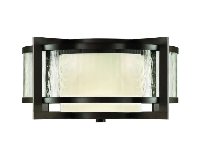 Fine Art Lamps Singapore Moderne Outdoor Flush Mount – 817982ST (Promo)