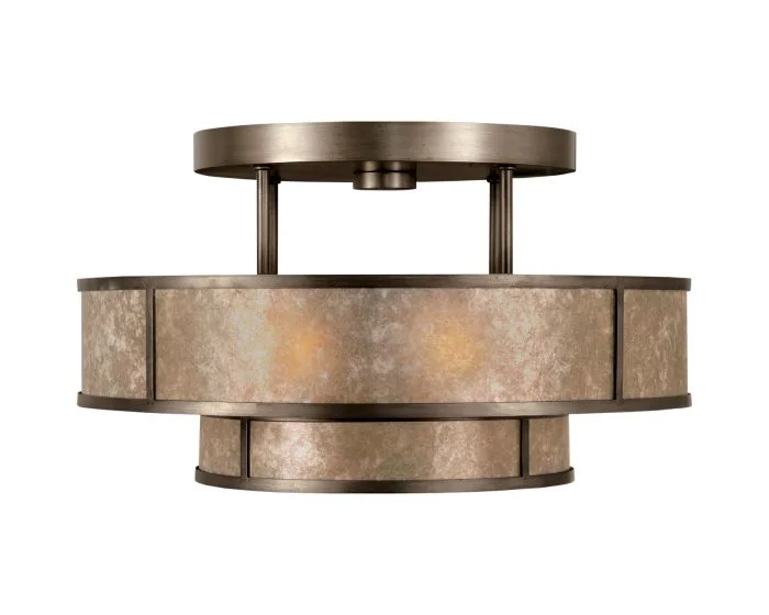 Fine Art Lamps Singapore Moderne Semi-Flush Mount – 600940ST (Promo)