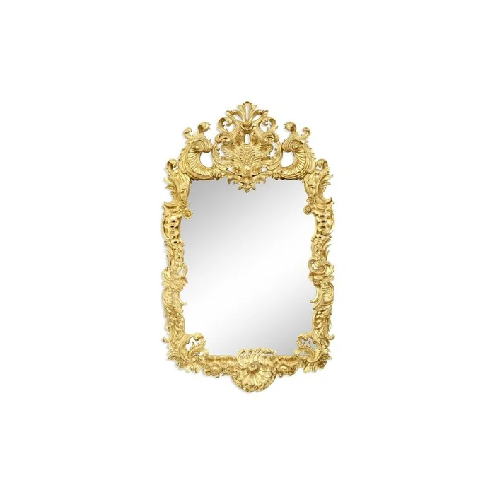 Finely Carved & Gilded Rococo Style Mirror
