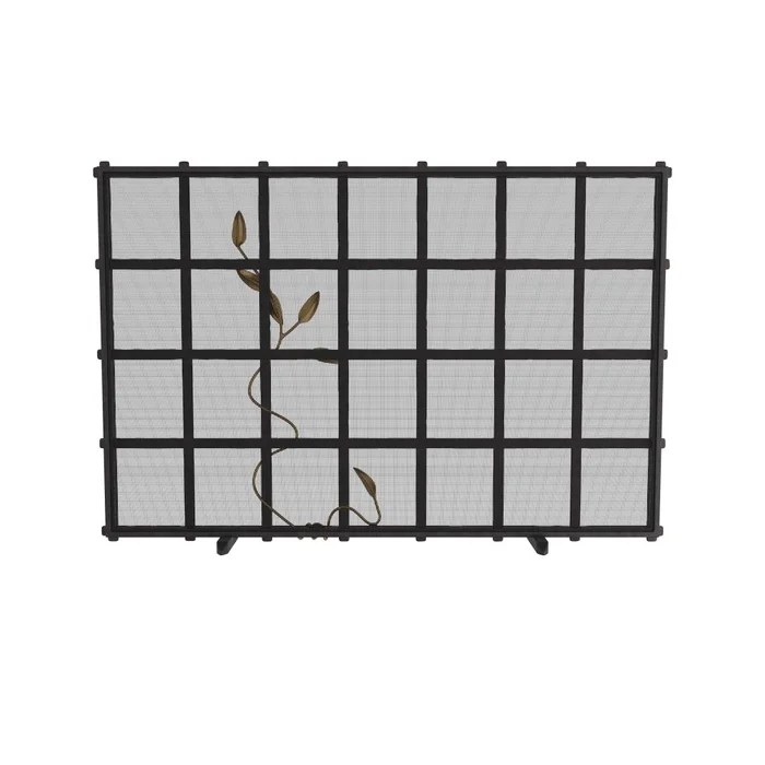 Flow Fire Screen – Gold