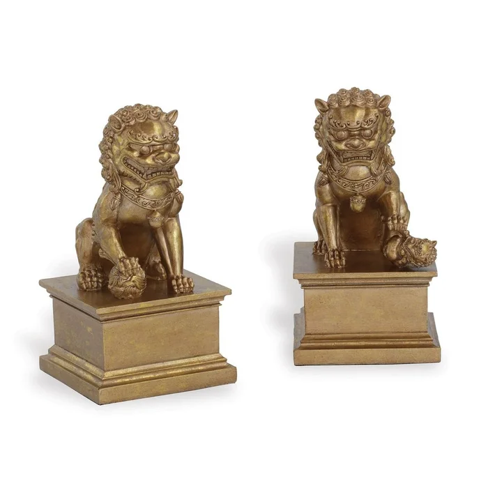 Foodog Gold Bookends – Set of 2