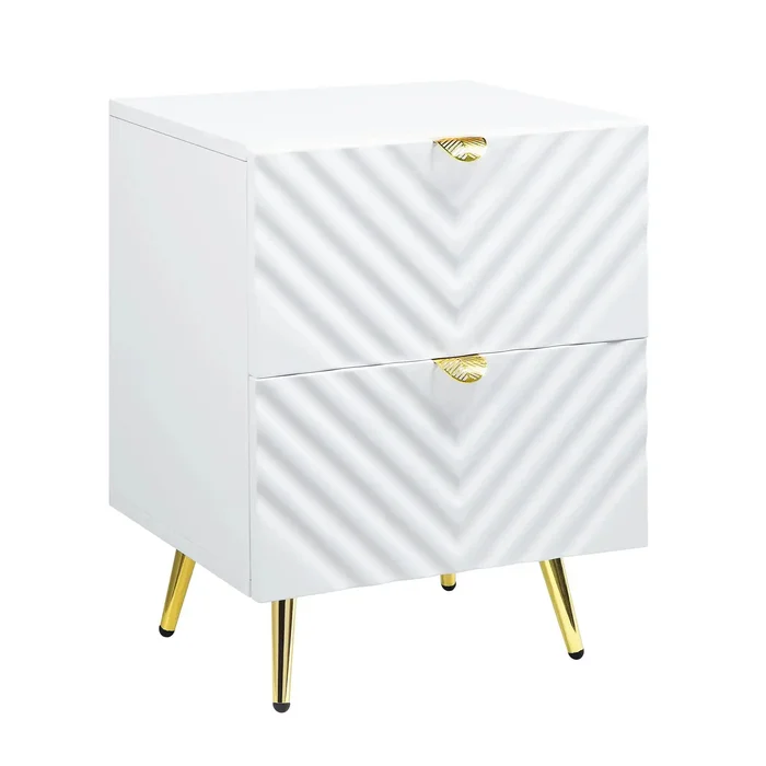 Gaines – High Gloss Nightstand