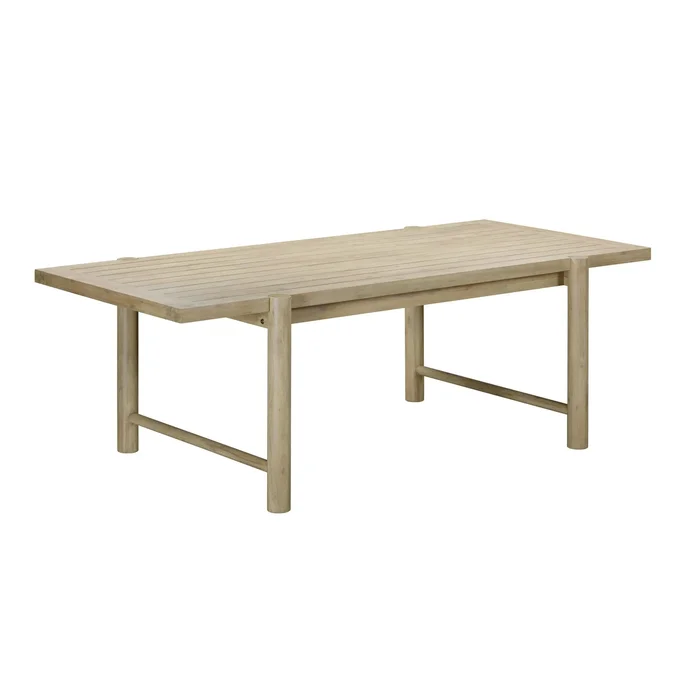 Gata – Outdoor Rectangular Dining Table – Light Teak