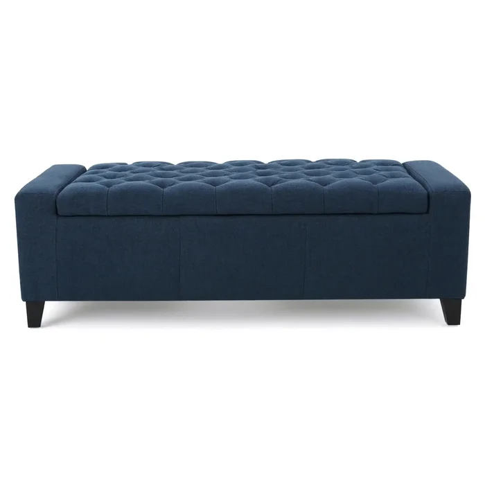 Guernsey – Ottoman Storage With Tufted Top