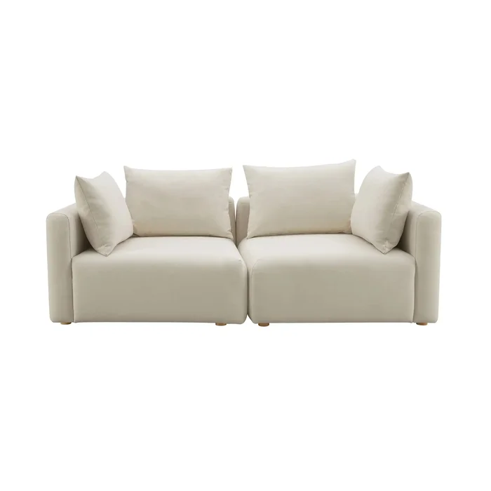 Hangover – Linen Loveseat – Cream
