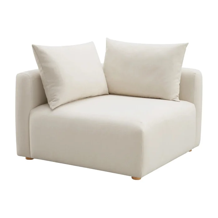 Hangover – Linen Modular Corner Chair – Cream