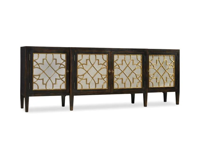 Haven Four Door Mirrored Chest