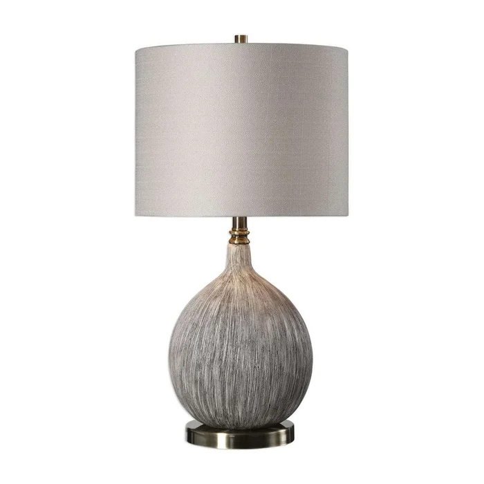 Hedera Textured Ivory Table Lamp