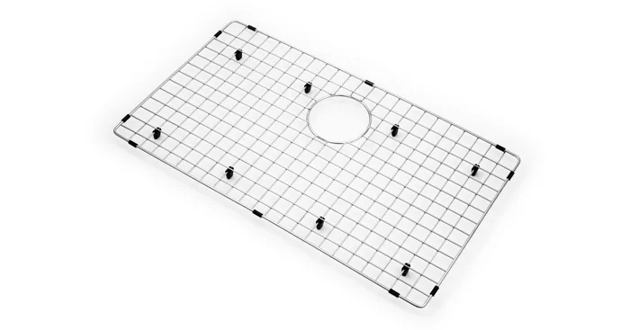 Houzer Bottom Grid 27-1/2″ L x 15-1/2″ W Stainless Steel Basin Rack