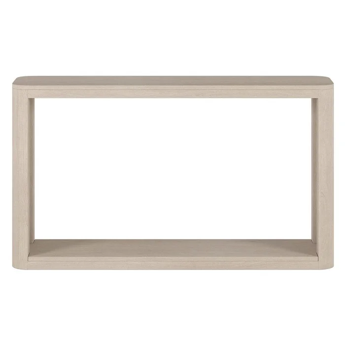Hudson & Canal – Kellan 52in Wide Rectangular Console Table in Alder White – AT2180