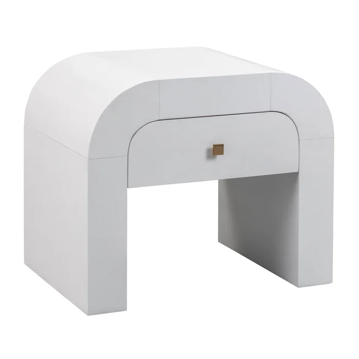Hump White Nightstand – UK