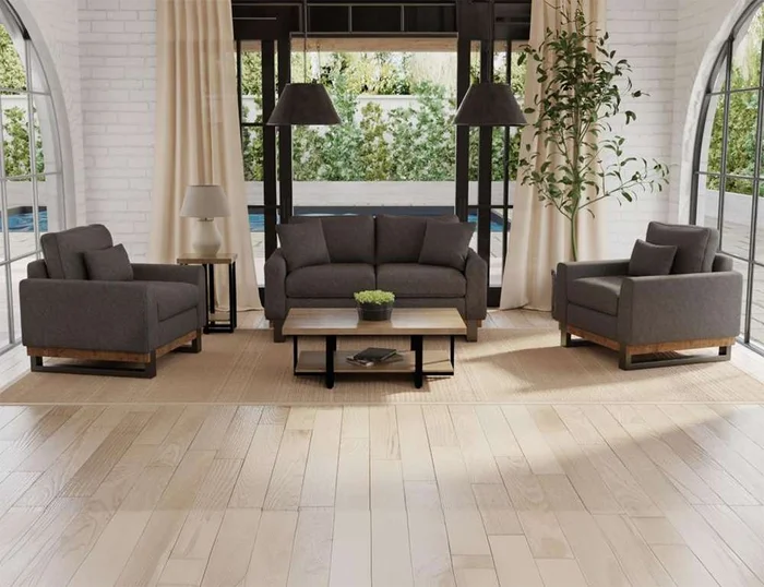 IFD – Mita – Metal & Wood Base, Armchair – IUP241-ACH-121