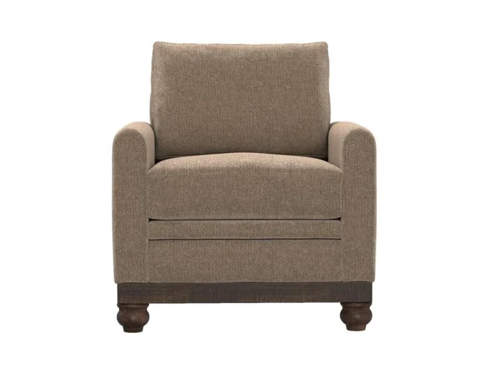 IFD – Pueblo Gray – Wooden Frame & Base, Armchair – IUP340-ACH-152