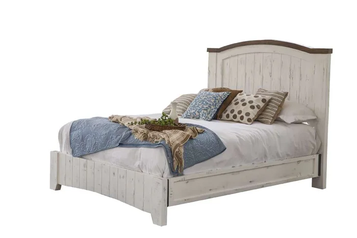 IFD – Pueblo White Eastern King Bed – IFD360BED-EK