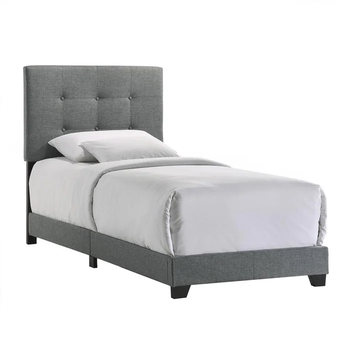Intercon Furniture – Addyson Twin UPH Bed – UB-BR-ADYTWN-GNM-C
