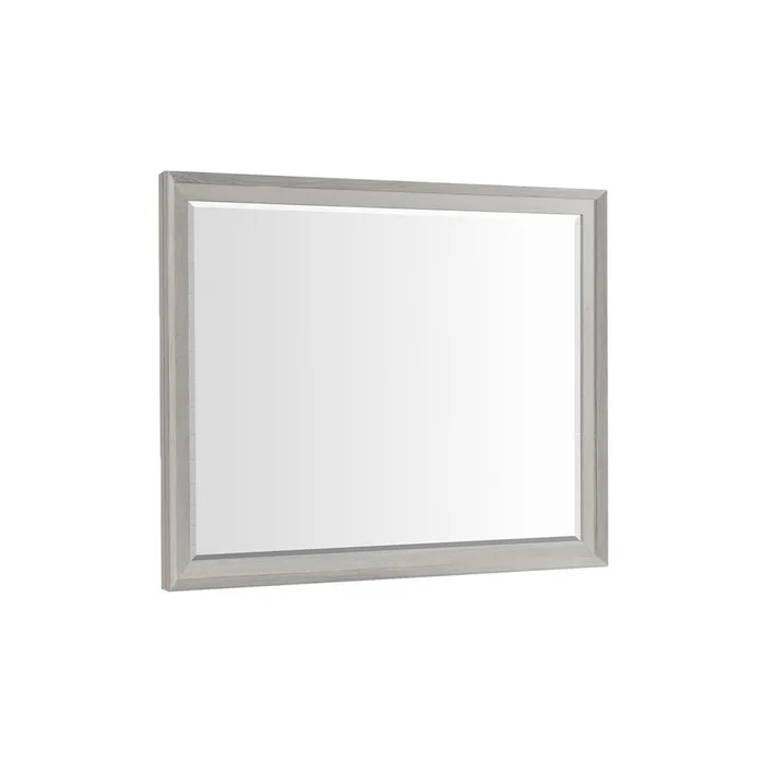 Intercon Furniture – Bayside Dresser Mirror in White – BY-BR-9891-WHT-C