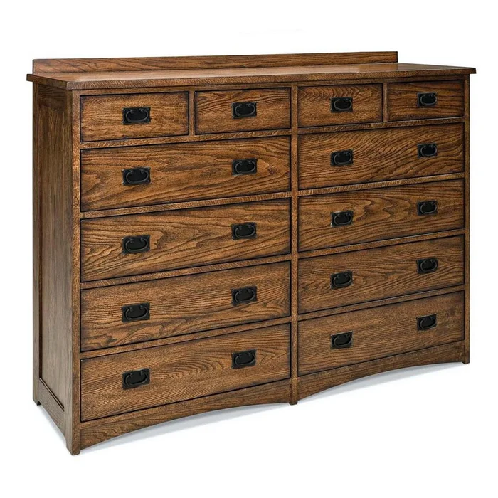 Intercon Furniture – Oak Park 12 Drawer Dresser – OP-BR-N5812-MIS-C