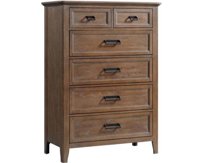 Intercon Furniture Alta Chest 6 Drawer in Harvest
