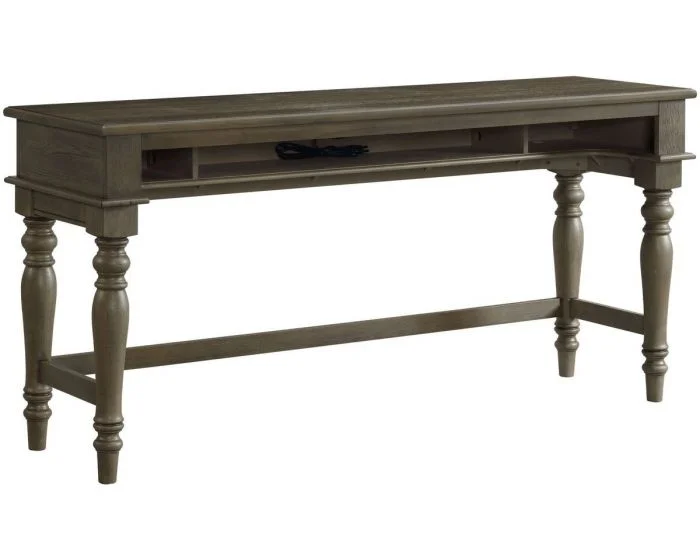 Intercon Furniture Balboa Park Sofa Bar Table in Roasted Oak
