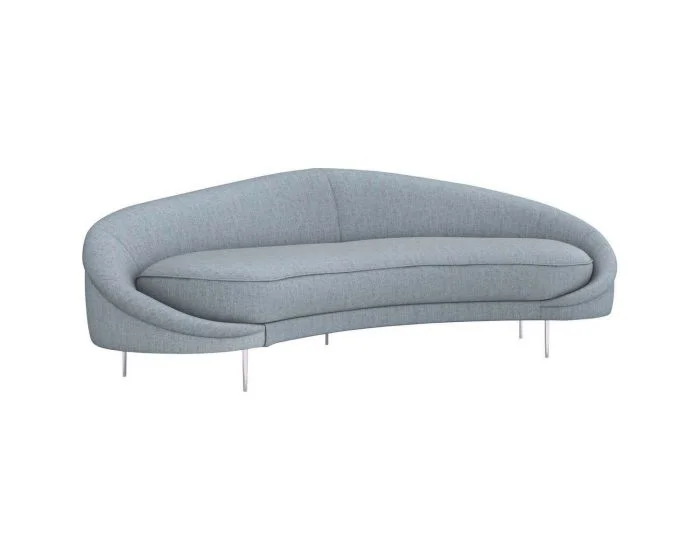 Interlude Home Ava Left Sofa in Marsh