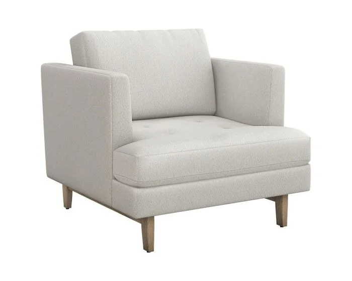 Interlude Home Ayler Chair in Cameo