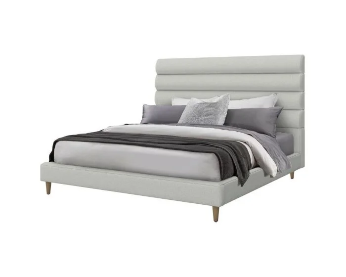 Interlude Home Channel Queen Bed in Fresco