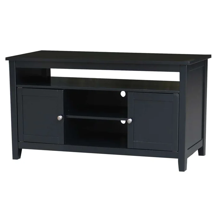 International Concepts – Entertainment / Tv Stand with 2 Doors in Black Finish – TV46-51